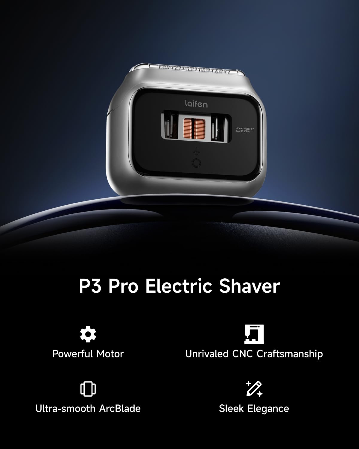 Amazon.co.jp: Laifen P3 Pro メンズ電気シェーバー 高速モーター搭載